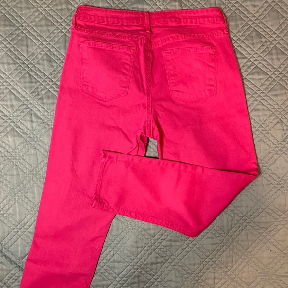 Just Black Denim Hot Pink Capris/Cropped Jeans - Picture 6 of 6